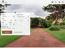 Tablet Screenshot of hawaiirealestateexecutives.com